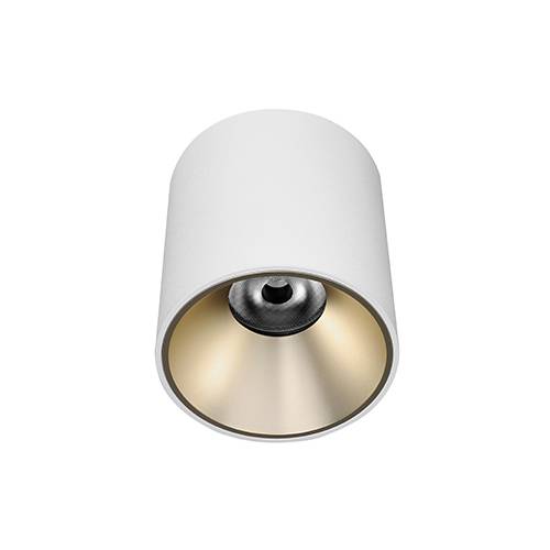 [W4L004108] HAPPY 3 18W 3000K 1570Lm 40° DIM BLANC MAT - CHAMPAGNE