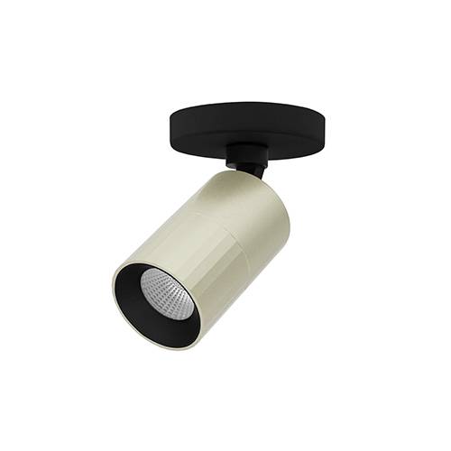 [W4L004132] AUREA 1 C 6W 715Lm 38° DIM Noir mat - Bronze satiné