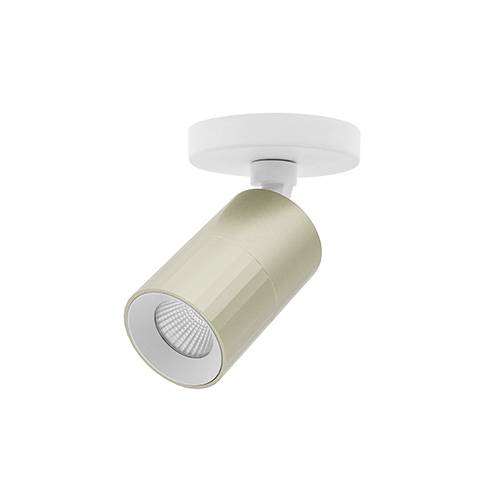 [W4L004134] AUREA 1 C 6W 715Lm 38° DIM Blanc mat - Champagne