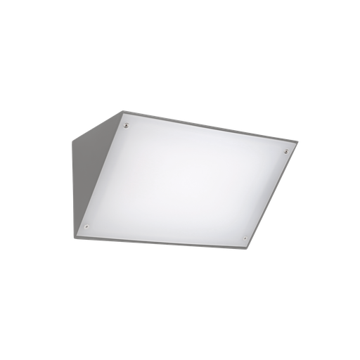 [W4L166909] Wall fixture IP65 Curie PC 260mm LED 14.4W SW 2700-3200-4000K ON-OFF Grey 792lm