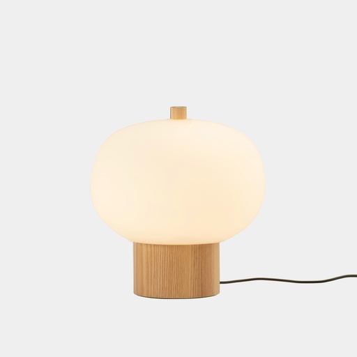 [W4L167776] Table lamp Ilargi Ø230 LED 10.5W 2700K TOUCH DIMMING Light wood 641lm