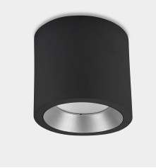 [W4L173212] Ceiling fixture IP65 Cosmos 90mm LED 9.5W LED warm-white 3000K ON-OFF Urban grey 1002lm