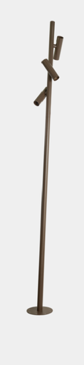 [W4L181315] Streetlight IP66 Juncus 3 Heads LED 41W 2700K DALI Brown 3462lm