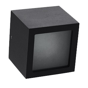 [L4Y0077B] Plafonnier apperent extérieur GU10 NOIR