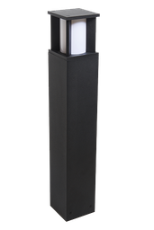 Potelet extérieur carré E27 NOIR