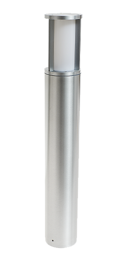 [L4Y0241] Potelet extérieur rond E27 ALU