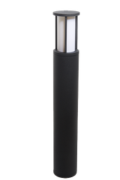 Potelet extérieur rond E27 NOIR
