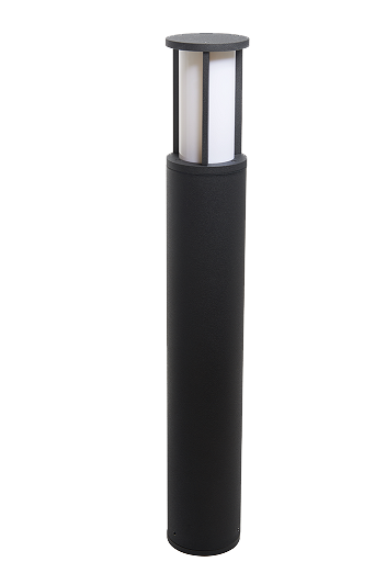 [L4Y0241B] Potelet extérieur rond E27 NOIR