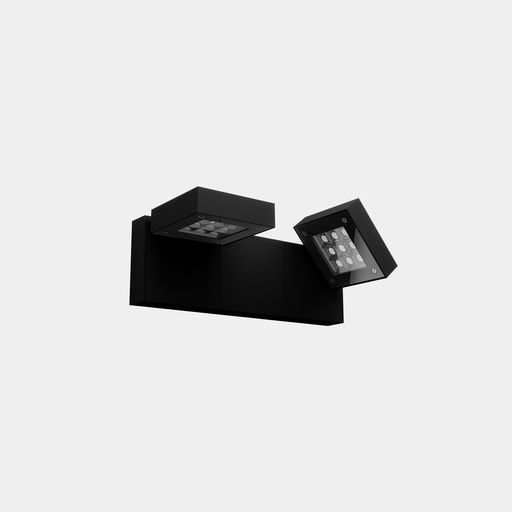 [W4L183200] Wall fixture IP66 Modis Optics Double 430mm LED 40.2W LED warm-white 3000K DALI-2/PUSH Black 3618lm