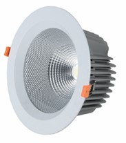 [L4Y0609-42W] DOWNLIGHT Ø195mm 42W 4000K CRI>80 80° excl LIFUDdriver 1050mA BLANC