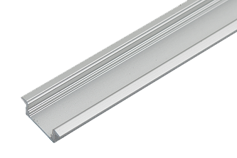 [L4Y1224] LEDstrip aluminium encastré profil bas excl Plexi