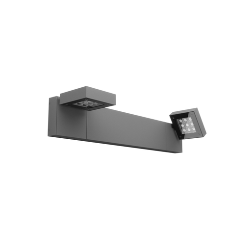 [W4L184715] Surface-mounted wall light IP66 Modis Optics Double 800mm LED 40.2W 4000K ON-OFF Urban grey 3932lm