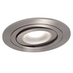 Spot Encastré rond GU10 orientable a ressorts ALU