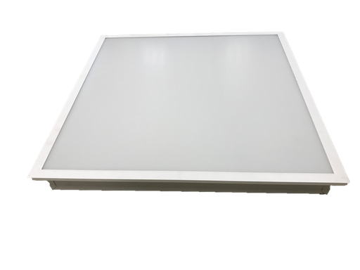 [L4Y0500-55W] Dalle LED 595x595mm pour faux plafond 55W 6490Lm 3000K CRI>80 50° BLANC excl LIFUDdriver 1300mA