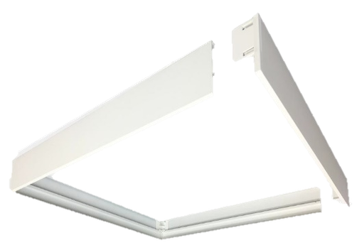 [L4Y0508] Cadre apparent 602x602x50mm pour Beam 0504-0505 