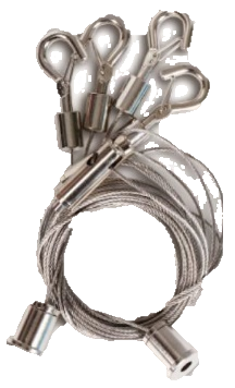 [L4Y0512] Câble suspension (1m Câble) 2 pièces/Set pour L4Y0504-0505-0506-0507
