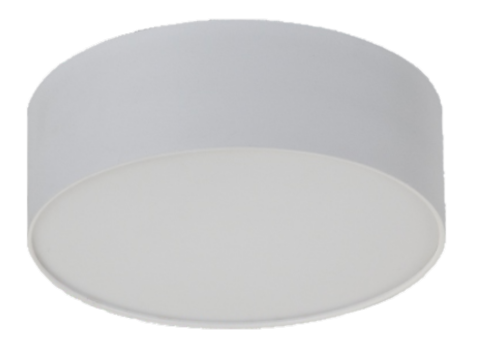 [L4Y0475] Plafonnier apparent LED rond 18W 3000K 1600Lm  170x55mm BLANC