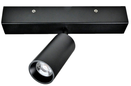 [L4Y0650B] Plafonnier apparent 10W 40° IP20 800Lm CRI80 - incl LED-driver NOIR