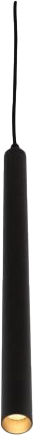 [L4Y0710BG] Suspension tube led 400mm 7W 2700K 600lm Noir/doré