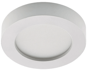 [L4Y0724W] Plafonnier rond blanc led 24W 2565lm 3000k/4000k/6500k DIM