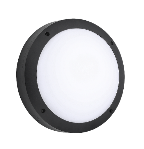 [L4Y0700] Applique murale extérieur 18W 3000K 1400Lm CRI>80 120° IP65 NOIR