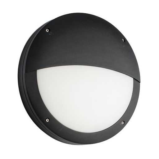 [L4YR9000] Plafonnier hublot étanche avec casquette IP65 IK10 led 15W 3000k 1350lm 120°
