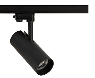 [L4Y0605B] Track-light inclus adapteur 3 phases 28W 3000K 2700Lm non dimmable NOIR