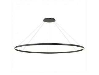 [W4L197360] Pendant Circular Downward ø2000 Surface LED 108W 3000K DALI-2 Black 8107lm