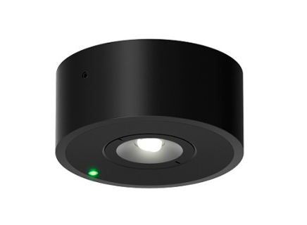 [W4L204714] VIALED ROUND 3,5W 250lm/1h 150lm/3h  P/NP NOIR AUT