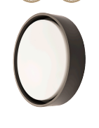 [W4L206851] Frame Round Maxi noir 3000K Crépusculaire (Twilight)