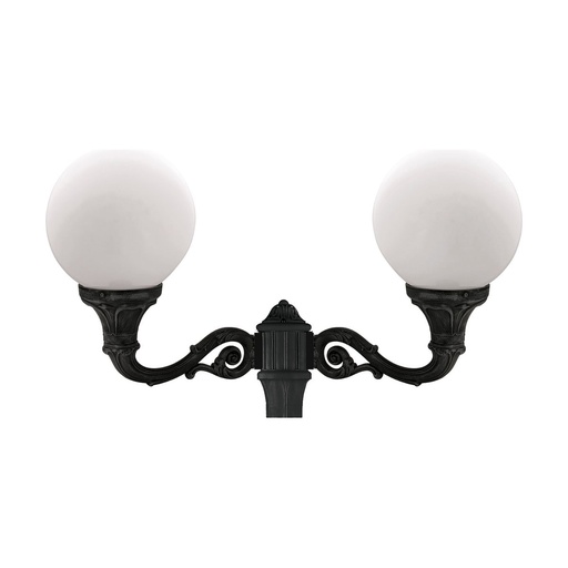 [W4L209268] Luminaire pour mât INDURA GLOBO IP55 E27 2x105W 720mm Noir