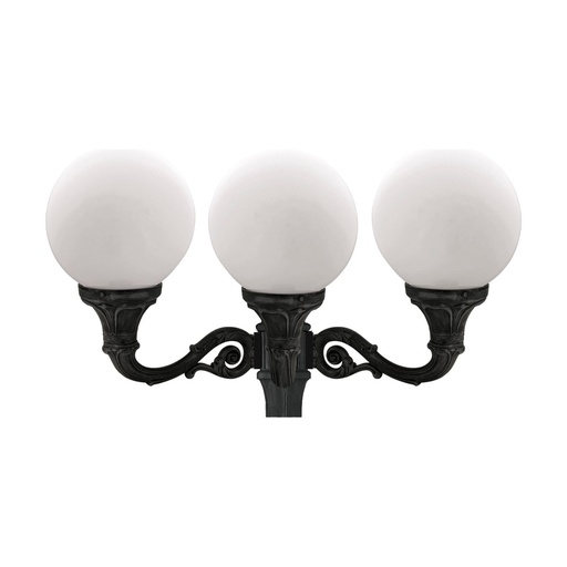 [W4L209269] Luminaire pour mât INDURA GLOBO IP55 E27 3x105W 720mm Noir