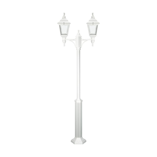[W4L209272] Pôle classique à 2 bras CLIC-CLAC 4 IP44 E27 2x42W 2100mm Blanc