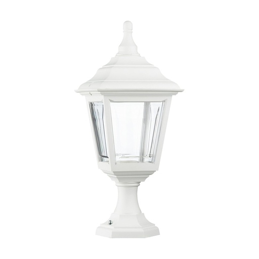 [W4L209278] Borne classique CLIC-CLAC 4 IP44 E27 42W 500mm Blanc