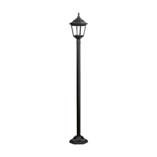 [W4L209283] Colonne classique
 CLIC-CLAC 4 Smooth IP44 E27 42W 1910mm Noir