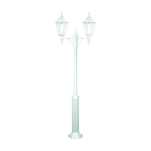 [W4L209290] Pôle classique à 2 bras CLIC-CLAC 6 IP44 E27 2x42W 2040mm Blanc