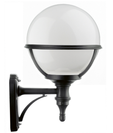 [W4L209299] Applique classique CLIC-CLAC GLOBO IP44 E27 42W Noir