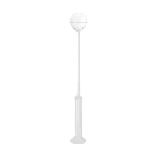[W4L209300] Colonne classique
 CLIC-CLAC GLOBO with base IP44 E27 42W 1820mm Blanc