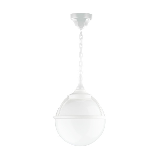 [W4L209304] Suspension classique CLIC-CLAC GLOBO IP44 E27 42W Blanc