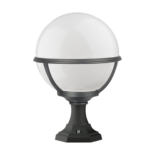 [W4L209307] Borne classique CLIC-CLAC GLOBO IP44 E27 42W 400mm Noir