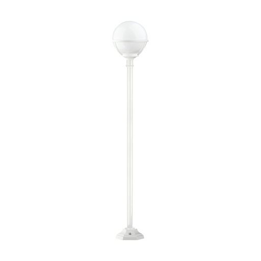 [W4L209310] Colonne classique
 CLIC-CLAC GLOBO Smooth IP44 E27 42W 1820mm Blanc