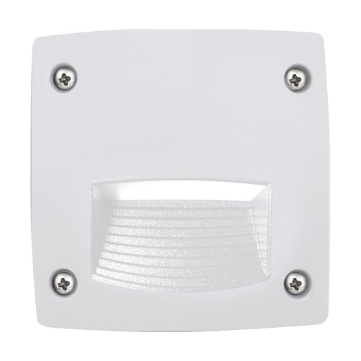 [W4L209334] Encastré mural DEVON Asymmetric square IP66 GX53 LED T2 3W 380lm/395lm/415lm CRI80 3000K/4000K/6500K Blanc