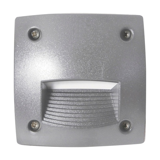 [W4L209335] Encastré mural DEVON Asymmetric square IP66 GX53 LED T2 3W 380lm/395lm/415lm CRI80 3000K/4000K/6500K Gris