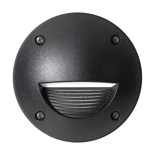 [W4L209341] Encastré mural DEVON Asymmetric round IP66 GX53 LED T2 3W 380lm/395lm/415lm CRI80 3000K/4000K/6500K Noir