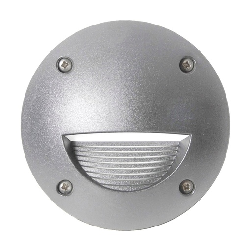 [W4L209342] Encastré mural DEVON Asymmetric round IP66 GX53 LED T2 3W 380lm/395lm/415lm CRI80 3000K/4000K/6500K Gris