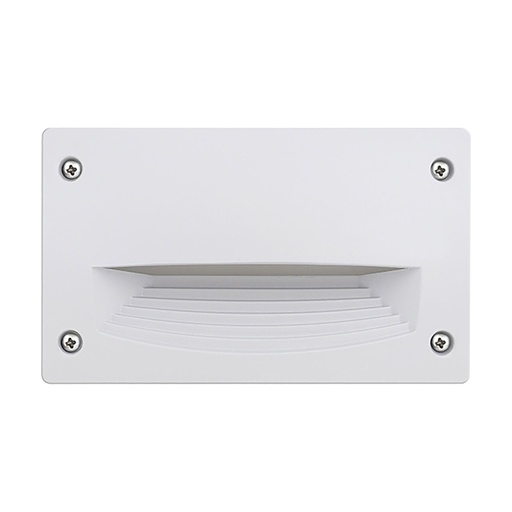 [W4L209346] Encastré mural DEVON Rectangle S grid IP66 GX53 LED T2 3W 380lm/395lm/415lm CRI80 3000K/4000K/6500K Blanc
