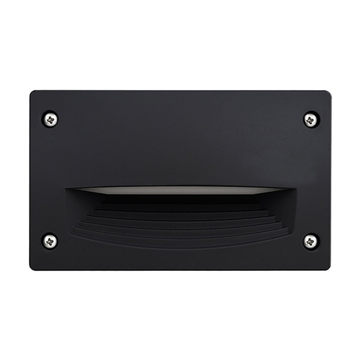 [W4L209347] Encastré mural DEVON Rectangle S grid IP66 GX53 LED T2 3W 380lm/395lm/415lm CRI80 3000K/4000K/6500K Noir