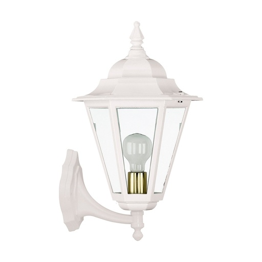[W4L209370] Applique classique ELITE 6 Medium IP44 E27 42W Verre transparent Blanc