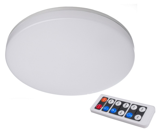 [W4L008528] Surface mounted ceiling lamp, Altais 25W Motion, warm white+neutral white+cold white, constant voltage, 220-240VAC/50-60Hz, 25W, 2715lm, plastic, white, EEC:D, IP54