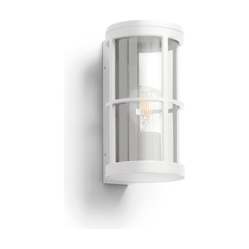[W4L209482] Applique LUG IP54 E27 18W Blanc